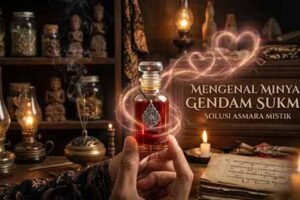 Minyak gendam sukma pemikat dengan aroma cinta